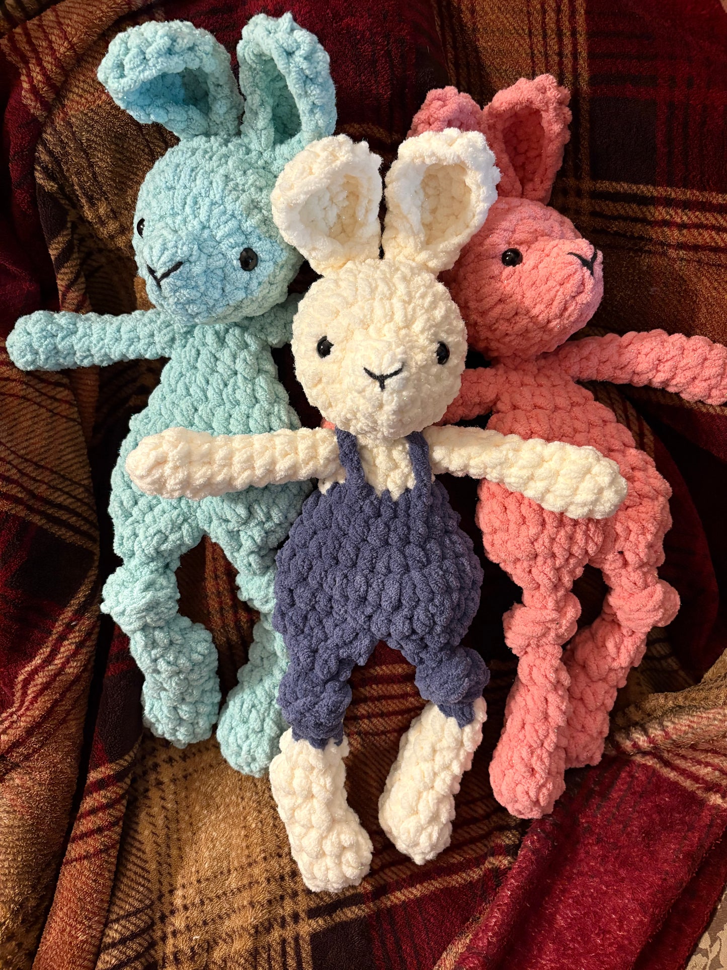 Short Ear Bunny Lay Flat