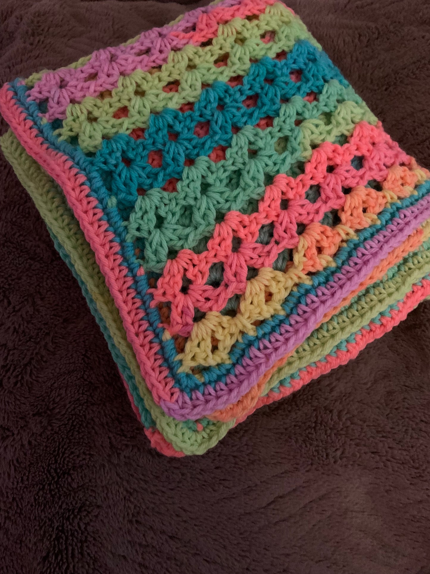 Throw Blanket - Shell Pattern
