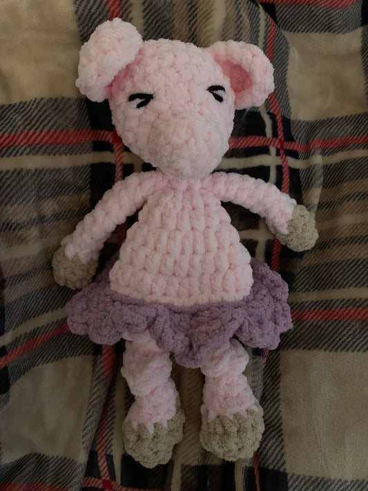 Piggy Ballerina Lay Flat
